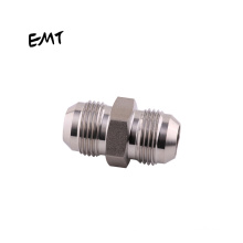 JIC  American style male thread nipple 74 degree cone ss straight  hydraulic fittings